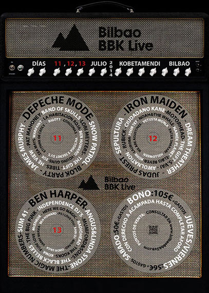 Cartel para el BBK Live